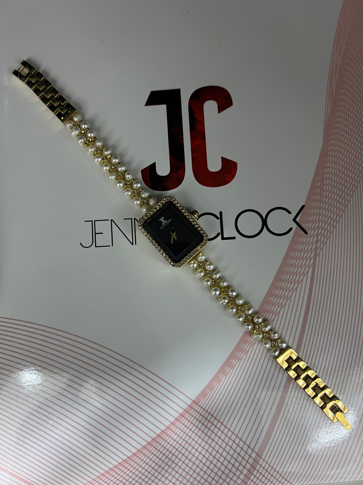 Montre en perles naturelles