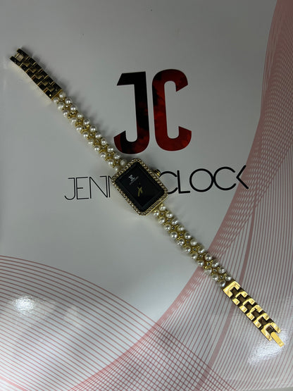 Montre en perles naturelles