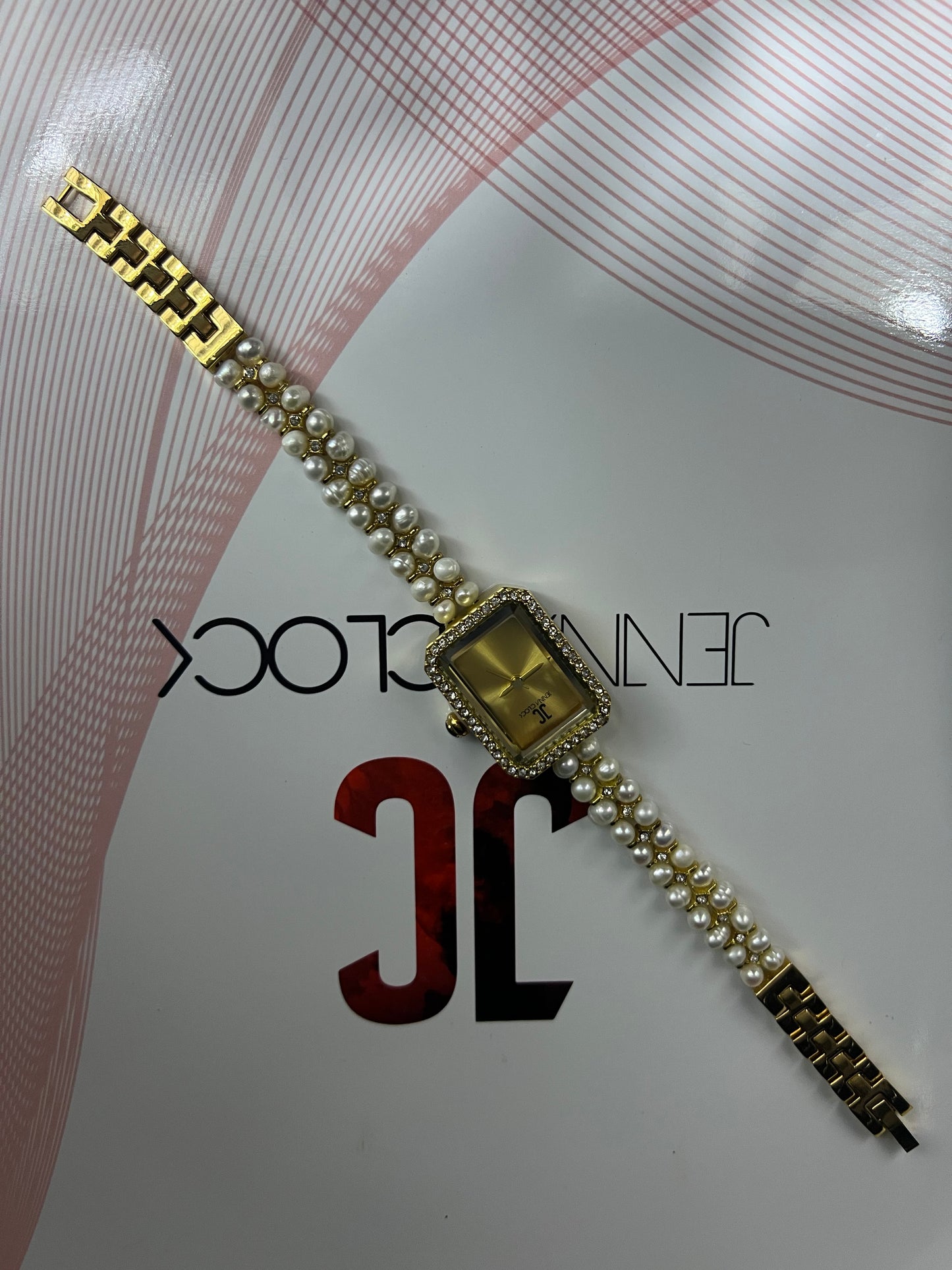 Montre en perles naturelles