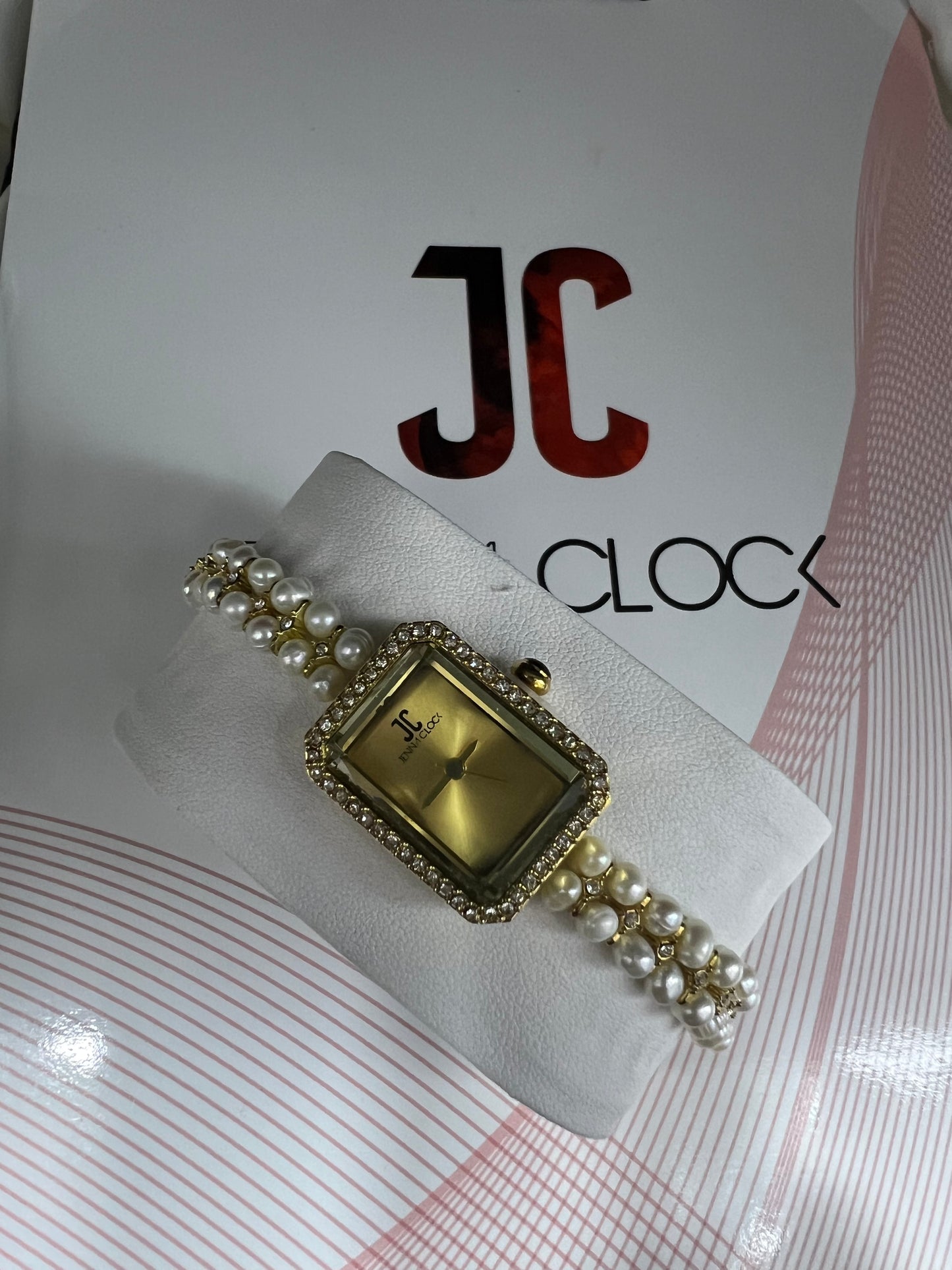 Montre en perles naturelles