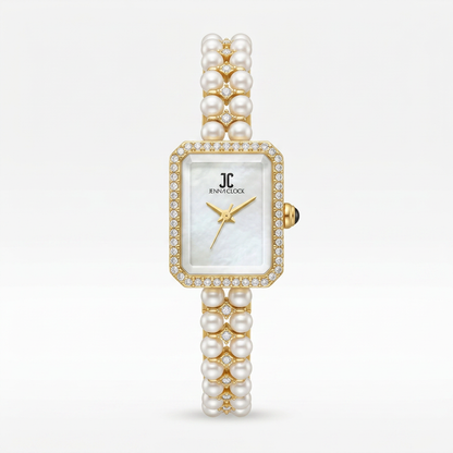 Montre en perles naturelles