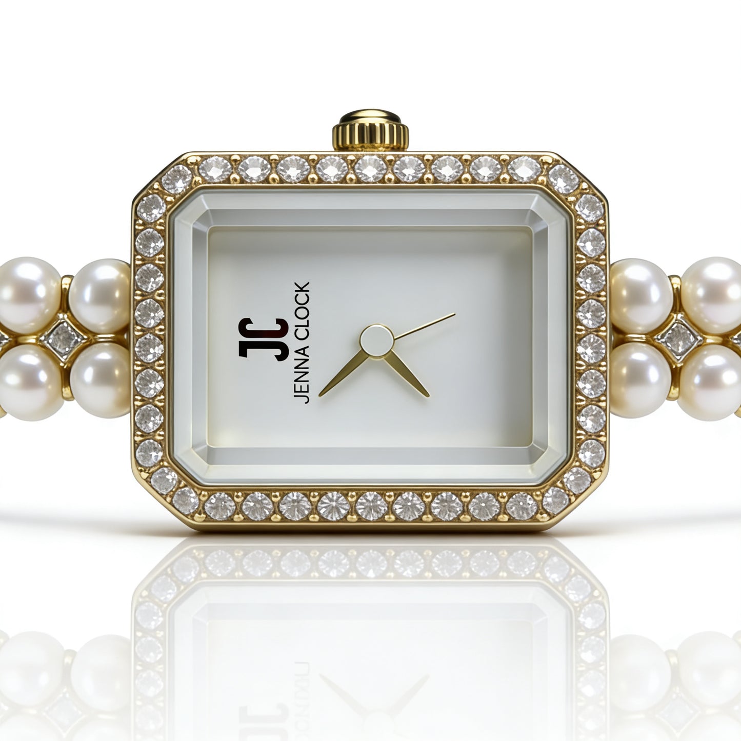 Montre en perles naturelles